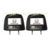 Multi - Language 7 Inch HD LED Honda CRV HD Headrest Monitor With Wired Game Function, Joysticks
