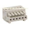 2P - 24P 250V 10A 24 - 16 AWG Female MCS Connector , Spring Cage Clamp