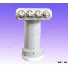 2011 hot sell dual polarity and frequency quad universal lnbf