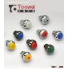 12mm waterproof metal button switch 12V mini reset