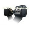 Black High Resolution Multi - language 7 inch LED Portable DVD Players For Car Headrest With Pillow