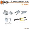 C type wedge connector