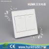 16A two gang 2 way led light push button electrical wall switch brand