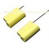 Steel Lock Body Aircraft Cable Security Seals For Truck / Trailer , Yellow