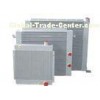Compact Air Compressor Heat Exchanger , Aluminum Brazed Oil Air Cooler