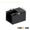Pitch1.27mm Waterproof 1X1 SMT RJ11 Connetor (P/N:RJ11-56T601)
