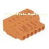 Multi Pin Strip Female 250V 16A 15A MCS Connector with Spring Cage Clamp