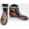 Multi - Color Ankle Rain Boots