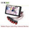 7 inch Full HD LCD Advertising Display Screen Digital Perimeter Advertising Boards