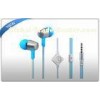 Handfree Metal Flat Cable in Ear Earphone with Mic for Iphone5