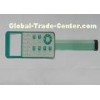 Push Button LED Stock Membrane Switch Keypad Embossed For Washing Machine