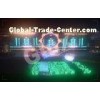 Super Thin P 10 Indoor Curved Advertising Led Display 1500 cd/m2 RGB 16 Bit