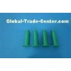 UV Epoxy Dispensing Syringe Barrel , Green UV - Resistant Polypropylene Barrels