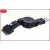 2 in 1 Retractable Micro USB Cable 30 PIN Connector for HTC / Blackberry phones