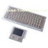 Vandal proof industial keyboard integrate touchpad pointing device USB or PS/2 interface