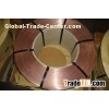 Uniform Coating 0.7% Sn Tyre Bead Wire for Vehicles 2160N Break Force 0.89mm