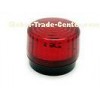 12V DC Flashing Warning Strobe Light 120mA / 200mA Round And Red