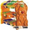 Multifuntional Kids Playroom Furniture Wooden Toy Classified Shelf
