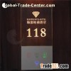 Crystal Electronic Doorplate