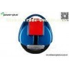 blue Foldable Self Balancing Electric Unicycle With Traning Wheels