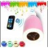LED music light with Bluetooth Speaker and led lamp RGB lamp wireless E27/B22