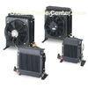 Energy - Saving Hydraulic Oil Heat Exchanger SPAL Fan 12V - 24V For Farm Machinery