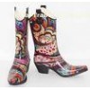 Riding Rubber Rain Boot With Size 37 Comfortable Heel Height 6CM