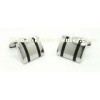 Classic Engagement Wedding Cufflinks with Stamping crafts 316L / 304#