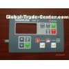 Embossed PCB Tactile Membrane Switch With Cover Film / pure tin plating