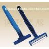 Plastic Men Disposable Twin Blade Razor