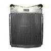 Compact Black / Silver Combined Car Intercoolers Brazed Fin Heat Exchanger