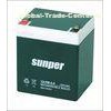 12V 7Ah Sealed solar power Lead acid Motorcycle Battery for UPS , AGM  type