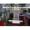 Auto Polyethylene Plastic Film Blowing Machine 22 - 80 Kw 220kg/h