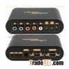 FY1323 YPBPR TO VGA Converter connect X-Box, Wii, Apple TV, Vudu Box
