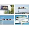 Transparent Traffic Led Sign
