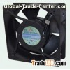Lead wire 190, 210 cfm Ball bearing 150mm Metal Aluminum Exhaust AC Industrial Cooling