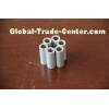Drawbench Alloy 6061 - T6 Clear , Satin Anodized Aluminum Tube Black / White