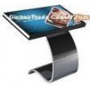 Airport Floor Standing Digital Signage Infra - Red Touch Screen Information Kiosk