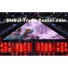 Lightweight Rental P15 Transparent LED Screen Curtain For Stage