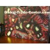 Indoor 1R1G1B Slim Rental LED Display For Television Relay , 3-IN-1 SMD P7.62