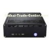 Black Industrial Mini Computer Cabinets ,Aluminum Mini IPC Case