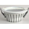 1500lm Round 18w Cob Led Down Lights Aluminum For Showroom , Ecofriendly