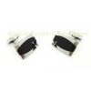 Highly polished Circular arc Stainless Steel Cufflinks Classic for men