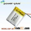 3.7v 281624/60mAh lithium polymer battery /LIP/li-polymer/li-polymer battery