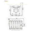 Semi - Auto 10 Linear Combination Weigher Automatically Colorful 1500g