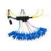 SC Multi Core Fiber Optic Patch Cord Tight buffer For Telecommunication