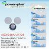 ROSH,  CE, SGS Certificated AG Series coin cell battery AG2 /396A /LR726/1.5v