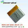 343436 li-polymer battery for GPS application 3.7V