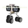 1D Car Wheel Flip Down Clock Metal Pvc Material For Table Decoration