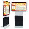 Multi Language Floor Standing Digital Signage 55 inch , Restaurant LCD AD Player